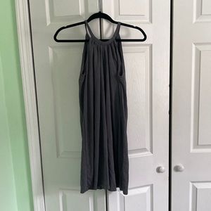 Grey sleeveless dress